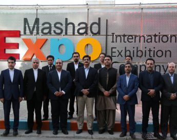 حضور سروزیر ایالت سند پاکستان و کاشت درخت دوستی در نمایشگاه بین المللی مشهد